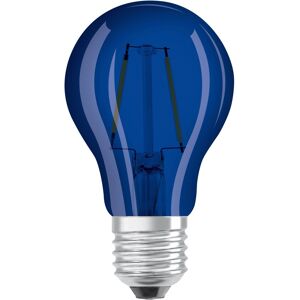 Osram General Lighting Lampadina LED E27 a goccia Osram Décor 10 lm blu Image