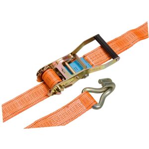 Lux-Tools Cinghia di ancoraggio LUX con cricchetto e ganci a doppia punta 50 mm x 6 m 2 pz Image