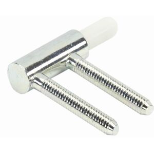 Hettich Cerniera anuba inferiore per telai legno Ø15 mm acciaio 2 pz Image