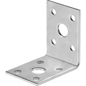 Staffa angolare acciaio zincato 50x50x35 mm 50 pz Image