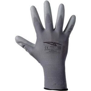 Technosafe Guanti da lavoro sintetico spalmato in poliuretano Poligrip grigio tg 9 Image