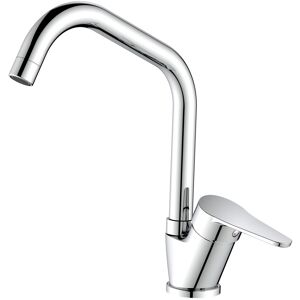 Rubinetto cucina monocomando canna alta Allen cromo lucido Image