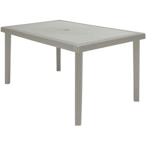 Grandsoleil Tavolo da giardino Boheme in materiale ecologico 150x90 cm iuta Image