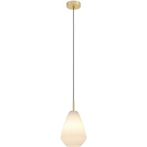 Eglo Lampadario a sospensione Caprarola Ø20xH110 cm acciaio ottone sabbia Image