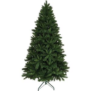 Albero di Natale artificiale Svanda in PVC verde H 240 x Ø 132 cm Image