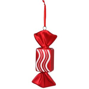 Magic Ornamento in plastica caramelle rosso-bianco 21 cm Image