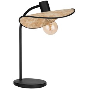 Eglo Lampada da tavolo Marywell L29x30xH46,5 cm acciaio legno nero marr Image