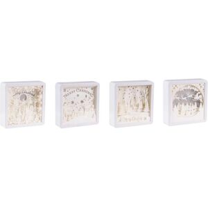 Quadro luminoso di Natale a LED 16 x 4,5 x H16 cm Image