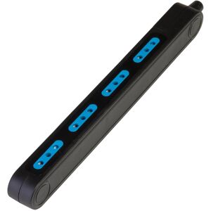 Presa multipla spaziozero con 4 prese 10 A nera Image