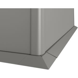 Biohort Bordo di protezione falciatura per prato 1,5x1,5 m Grigio quarzo met Image