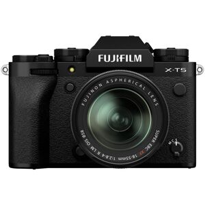 Fujifilm X-T5 Nera + XF 18-55 f/2.8-4.0 R LM- Garanzia Centri di Assist- Ufficiali in Italia Image
