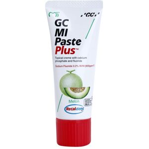 GC MI Paste Plus crema rimineralizzante protettiva per denti sensibili al fluoro aroma Melon 35 ml Image