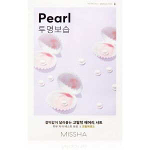 Missha Airy Fit Pearl maschera in tessuto illuminante e idratante 19 g Image