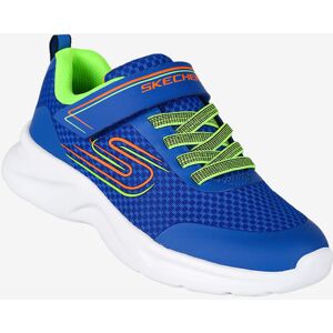Skechers Dynamatic-swift Tread Sneakers Da Bambino Con Strappo Scarpe Sportive Blu Taglia 28 Image
