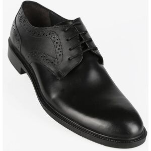 Gian Marco Venturi Francesine In Pelle Stringate Uomo Nero Taglia 45 Image