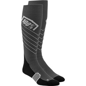Calze Moto Lunghe 100% HI SIDE MX Grigio taglia S/M Image