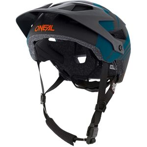 Casco Bici Oneal Mtb eBike Defender Nova Nero Pertolio Aranc taglia S/ Image