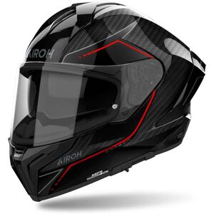 Casco Moto Integrale Airoh MATRYX Carbon Stylish Lucido taglia XL Image