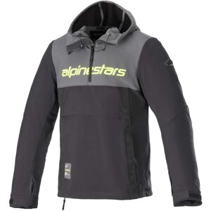 Felpa Moto Casual Alpinestars SHERPA HOODIE Fluo Giallo Nero taglia 2X Image