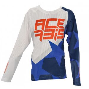 Maglia Moto Cross Enduro Bambino Acerbis Mx J-Windy One Blu taglia XS Image