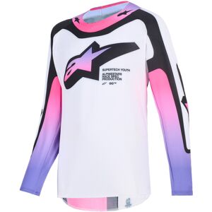Maglia Moto Cross Enduro Bambino Alpinestars YOUTH SUPERTECH taglia XL Image