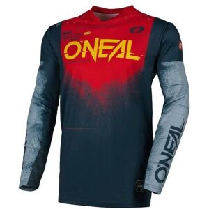 Oneal Maglia Moto Cross Enduro O'NEAL HARDWEAR SWIPE Navy Blu Ross taglia XL Image
