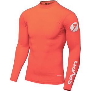 Maglia Moto Cross Enduro Seven Mx ZERO COMPRESSION Coral taglia M Image