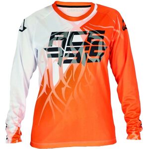 Maglia Moto MTB Bambino Acerbis MX-J KID THREE Arancio Bianc taglia L Image