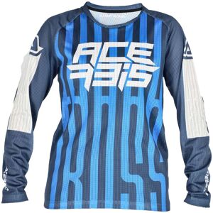 Maglia Moto MTB Bambino Acerbis MX-J WINDY FIVE VENTED Blu B taglia L Image
