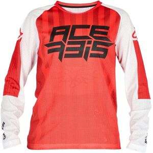 Maglia Moto MTB Bambino Acerbis MX-J WINDY FIVE VENTED Rosso taglia XL Image
