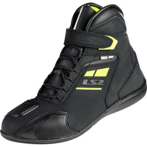 Scarpe Moto Sportive Impermeabili Ls2 GARRA MAN WP Nero H-V taglia 43 Image