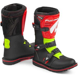 Stivali da Bambino Trial Forma ROCK Nero Rosso Giallo taglia 36 Image