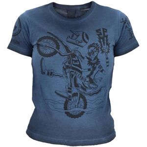 T-Shirt Bambino Acerbis T-SHIRT SP CLUB WHEELIE Royal Blu taglia L Image