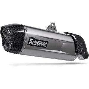 Terminale Akrapovic Slip One Line S-A6SO1-HGJT Titanio April taglia un Image