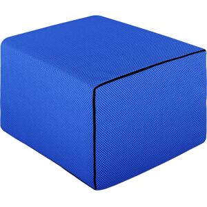 EvergreenWeb Pouf Letto Singolo con Tessuto 3D Bed Friend Blu Image