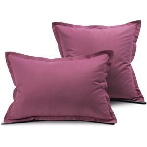 Cuscino d'arredo in Microfibra Modern CM. 48X48 Modern Tinta Unita Bordeaux Caleffi Image