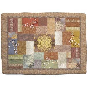 Plaid Scaldotto in Cotone Alcova CM. 130X170 Caleffi Moderno Oro Caleffi Image