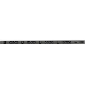 Vertiv Geist rPDU, basic, 0U, input C20 230V 16A, outputs (20)C13   (4)C19 unità di distribuzione dell'energia (PDU) 24 presa(e) AC Nero Image