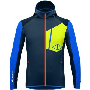 CRAZY Pull Pegasus - felpa in pile - uomo Blue/Yellow M Image