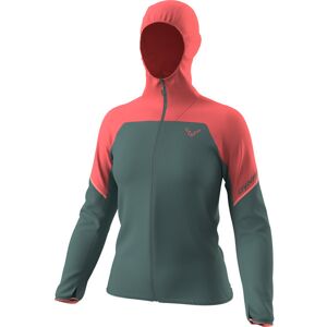 Dynafit Alpine Wind W - giacca trail running - donna Green/Red L Image