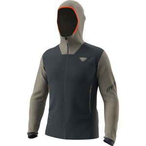 Dynafit Tigard Polartec Hooded M - felpa in pile - uomo Dark Blue/Brown/Red S Image