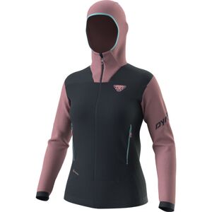 Dynafit Tigard Polartec Hooded W - felpa in pile - donna Dark Blue/Light Pink XL Image