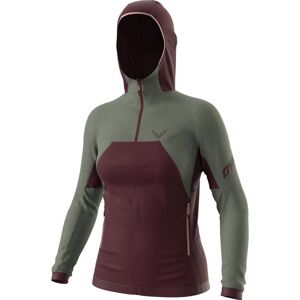 Dynafit Tour Wool Thermal - giacca ibrida - donna Dark Red/Green/Pink L Image
