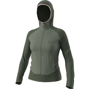 Dynafit Transalper Light Polartec - felpa in pile con cappuccio - donna Green/Dark Green I42 D36 Image