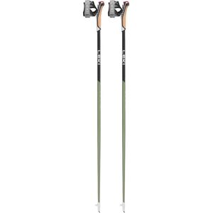 Leki Flash Carbon - bastncini nordic walking green metallic-black-neonyello 115 Image