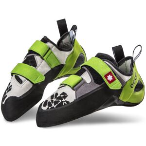 Ocun Jett QC – scarpette arrampicata – uomo Grey/Light Green 4 UK Image