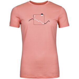 Ortovox 150 Cool Peak Focus TS W - T-shirt - donna Light Orange L Image