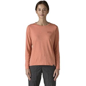 Patagonia Capilene Cool Daily Graphic - maglia a maniche lunghe - donna Light Red/Red XS Image