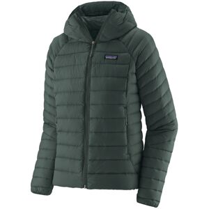 Patagonia Down Sweater Hoody W - giacca in piuma - donna Dark Green/Dark Green M Image