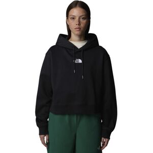 The North Face Essential Crop Hoddie W - felpa con cappuccio - donna Black XS Image